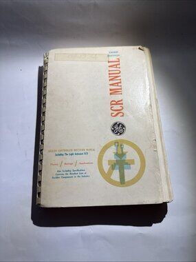 GE General Electric SCR Manual 409 Pages Silicon Controlled Rectifier 1964